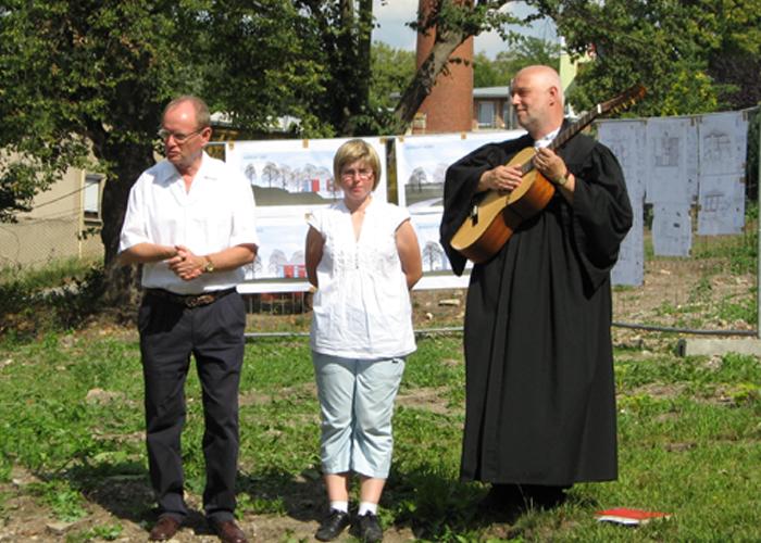 Spatenstich eines Wohnheimes für mehrfachbehinderte Menschen 2011