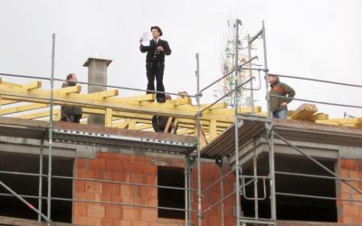 Richtfest des Wohnheimes „Haus Noah“