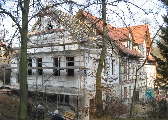 Richtfest Wohnheim Schweizerhaus im März 2012