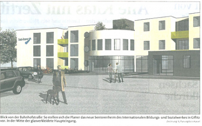 Vorstellung der Pläne für das Pflegeheim Giflitz