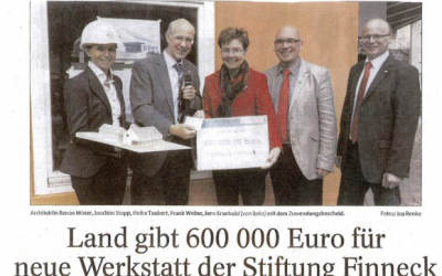 Information über das Bauvorhaben Werkstatt Mühltal