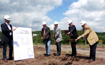 Erster Spatenstich in Hessisch Lichtenau