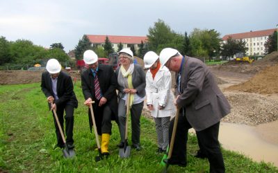 Spatenstich für das Pflegeheim Wermsdorf