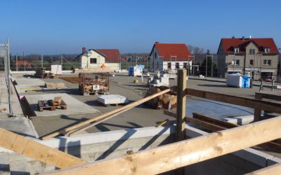Baufortschritt am Pflegeheim Wermsdorf