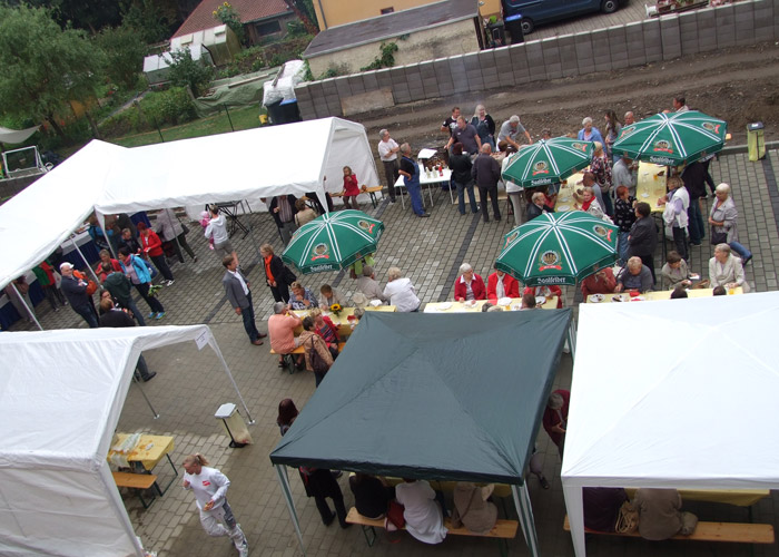 Tag der Offenen Tür im Haus Herbstsonne in Saalfeld im August 2015