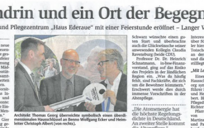 Eröffnung des Pflegeheimes in Edertal- Giflitz