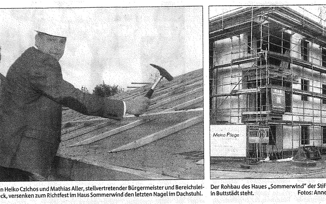 Richtfest Haus Sommerwind