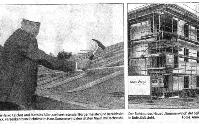 Richtfest Haus Sommerwind