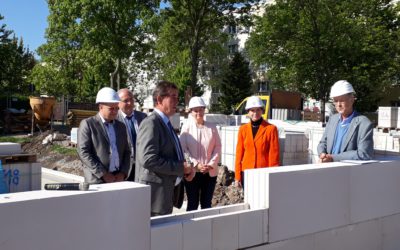 Grundsteinlegung Wohn- und Therapiezentrum Sömmerda