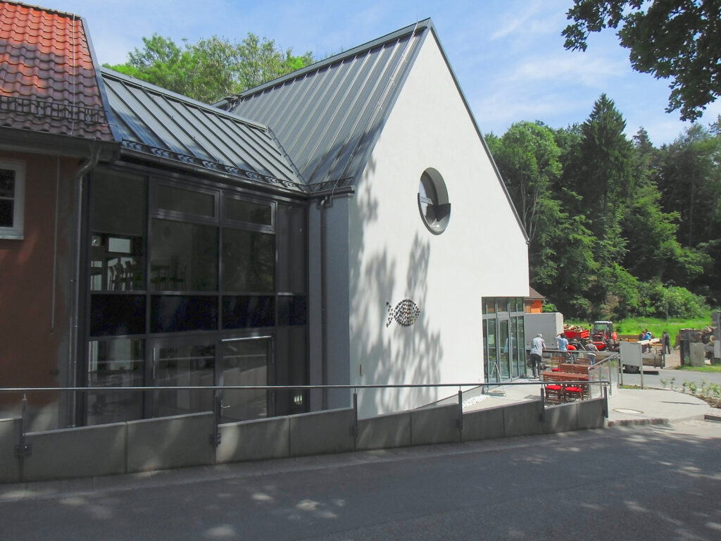 Neubau Werkstätte für behinderte Menschen durch die Finneck-Stiftung in Rastenberg
