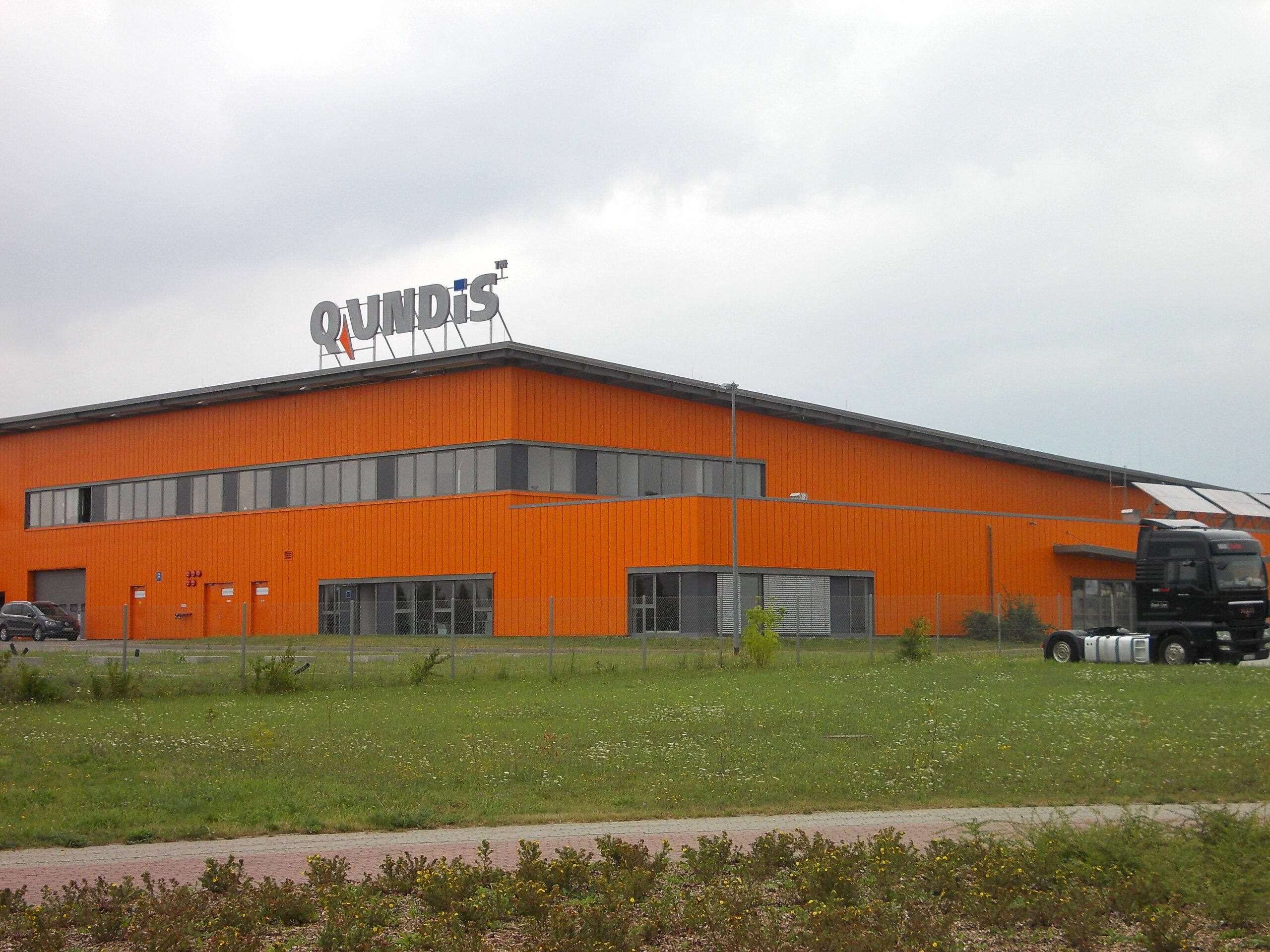 Neubau Produktionsstätte QUNDIS in Erfurt