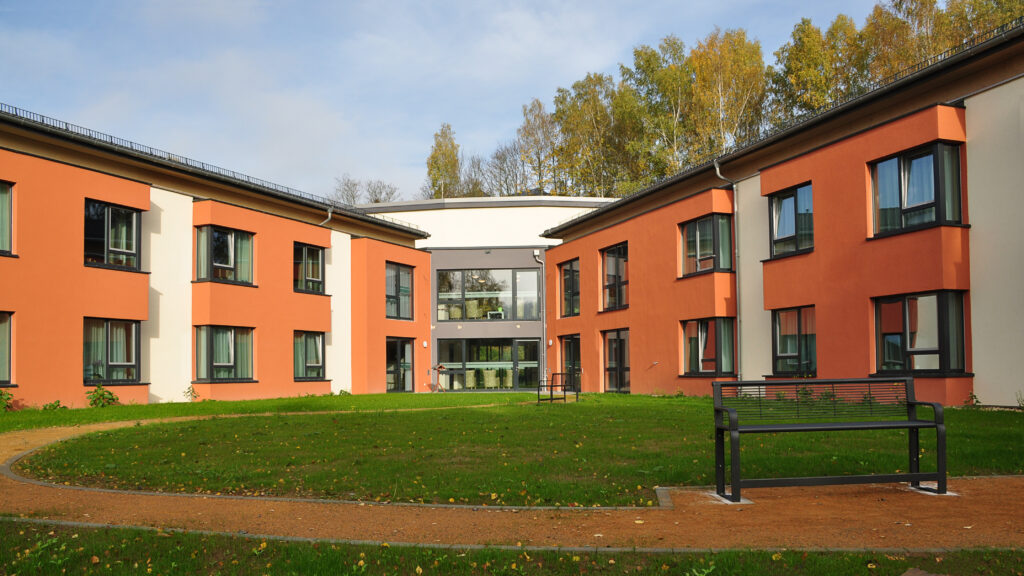 Neubaur der Seniorenresidenz Bad Elster Neubau Seniorenpflegeeinrichtung