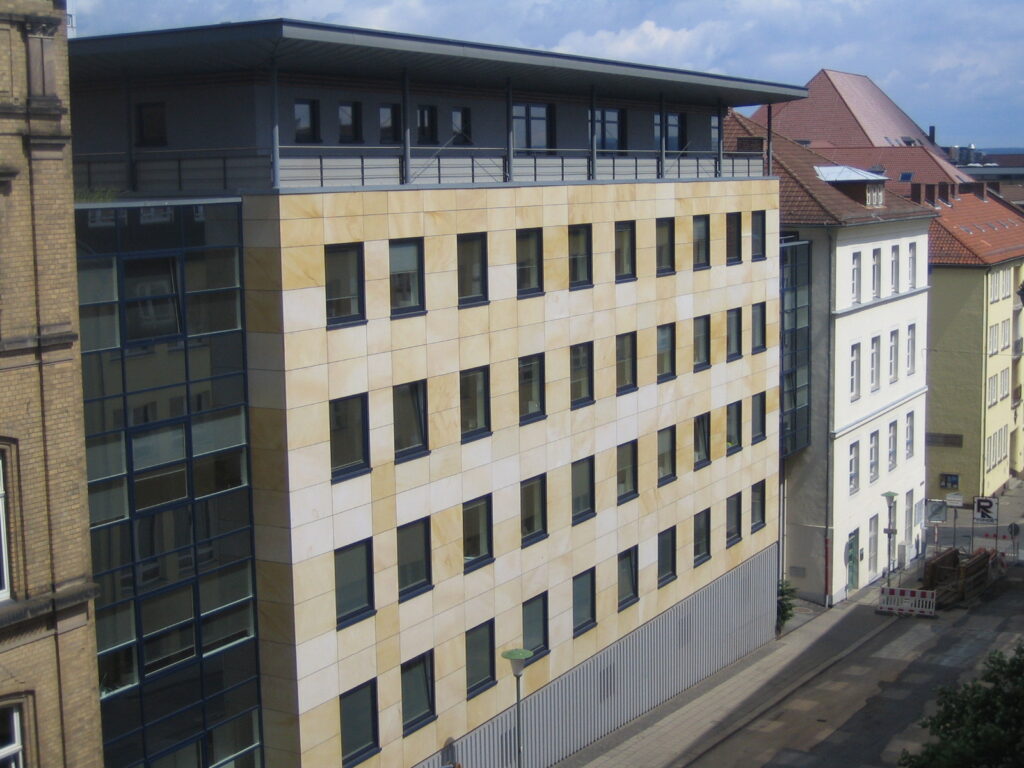 Bürogebäude Kassel; Neubau Bürogebäude sb+p in Kassel