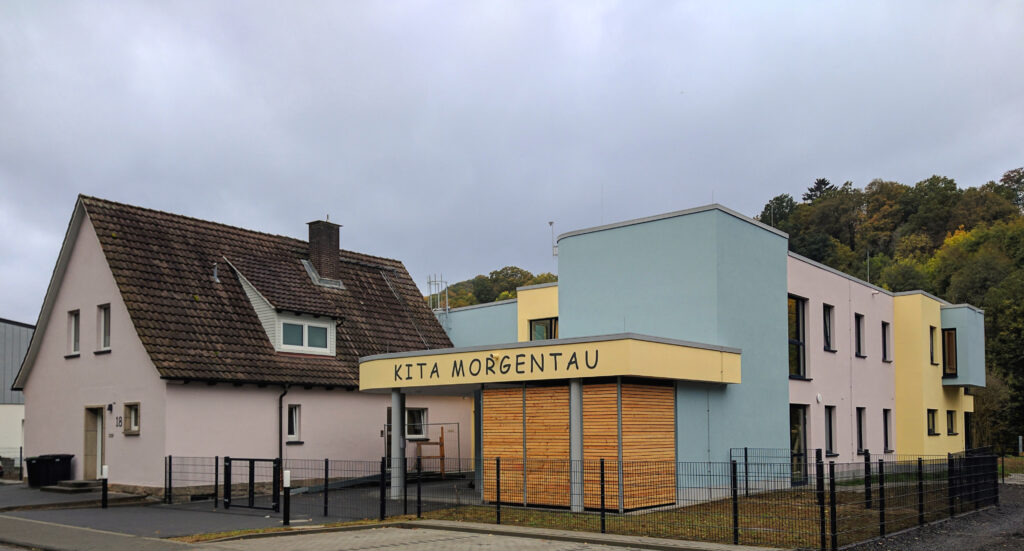 Neubau Kita Morgentau des DRK in Witzenhausen
