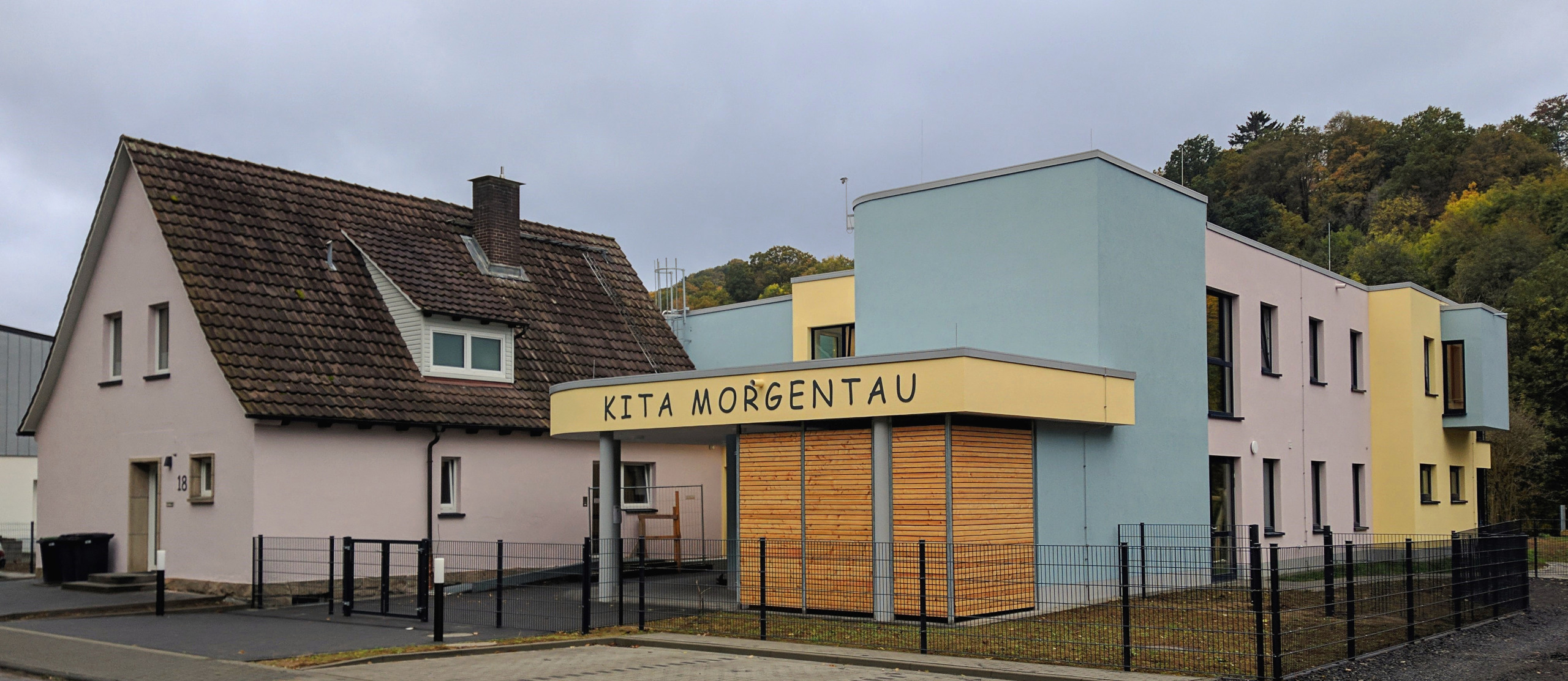 Neubau Kita Morgentau des DRK in Witzenhausen