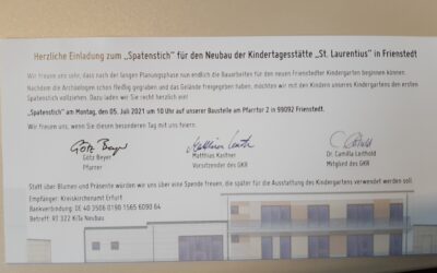 Spatenstich Kita Frienstedt