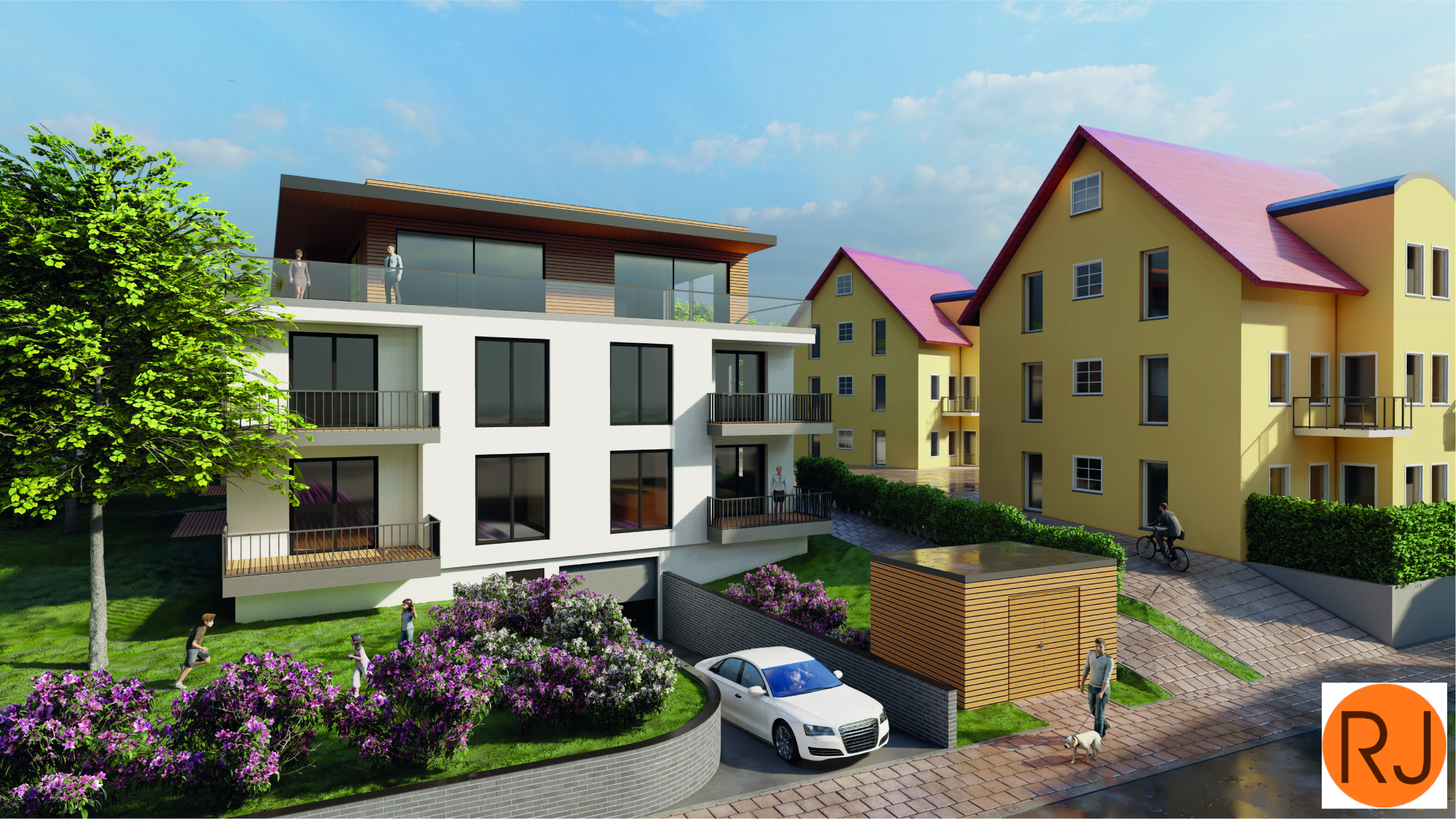 Planung für Neubau Mehrfamilienhaus Baunatal