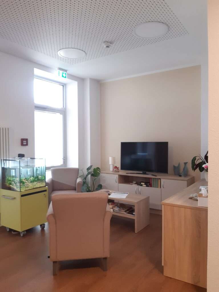 Einweihungsfeier nach dem Umbau des Hospizes in Altenburg durch das RJ Planungsbüro - Architekturbüro für Sozialbau und Gesundheitsbau